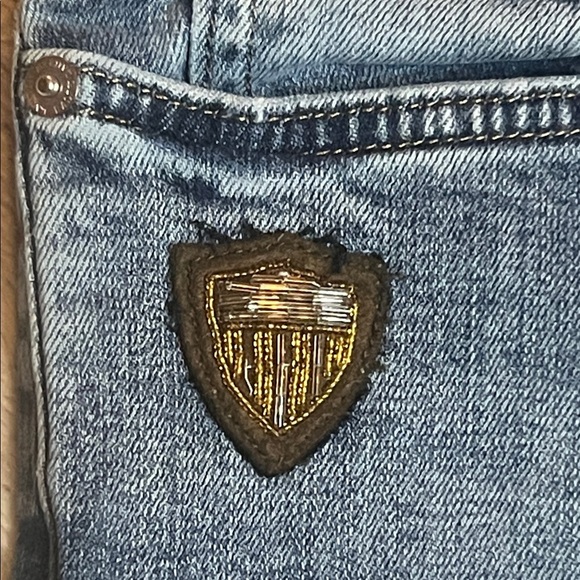 Ralph Lauren Light Blue Straight Leg Jeans Cropped sz 18W 26” inseam - Picture 4 of 10